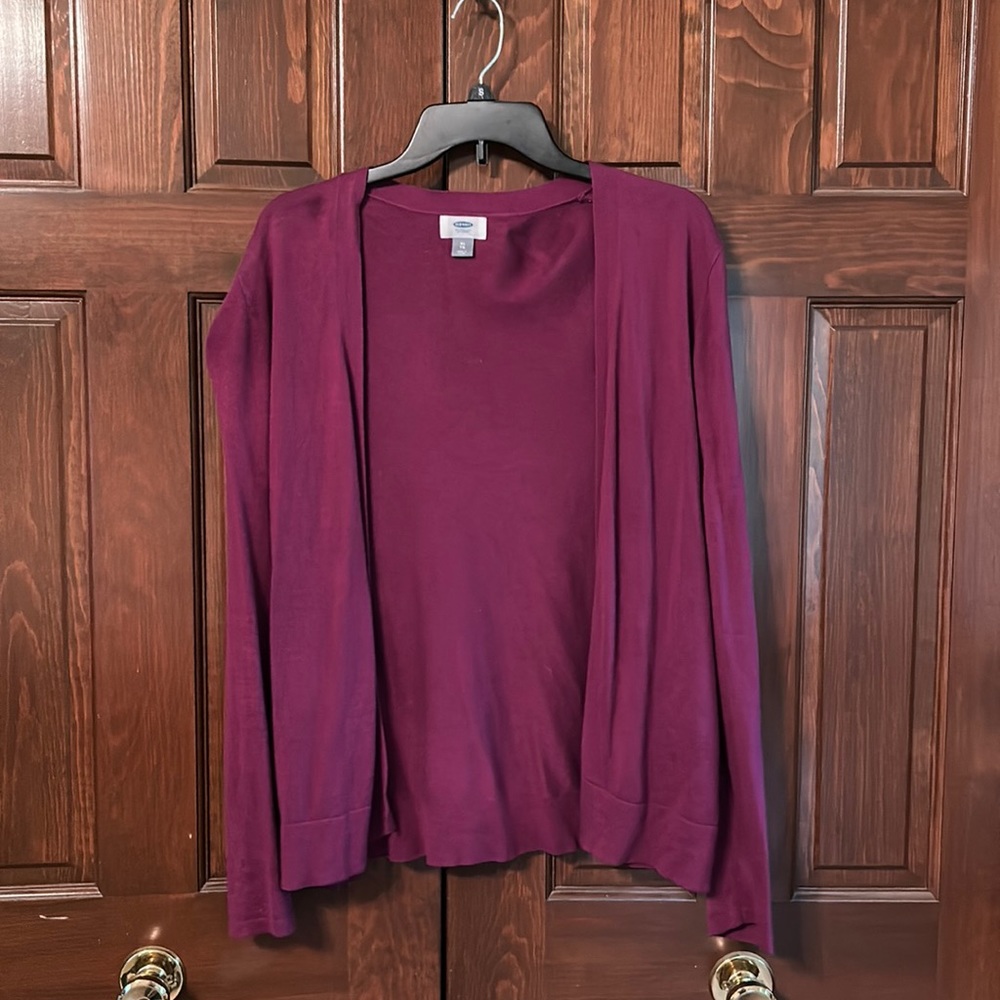 Old Navy Purple Cardigan